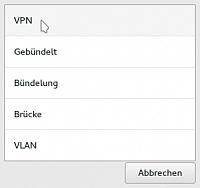 Neue VPN-Verbindung