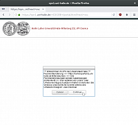 Nutzungsbedingungen im Browser