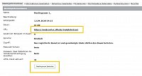 Im Anschluss an die Meeting-Erstellung kann der Meetingraum 
ber die spezifische URL betreten werden.